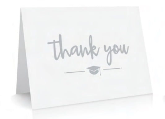 Foil Thank You Notes (25)