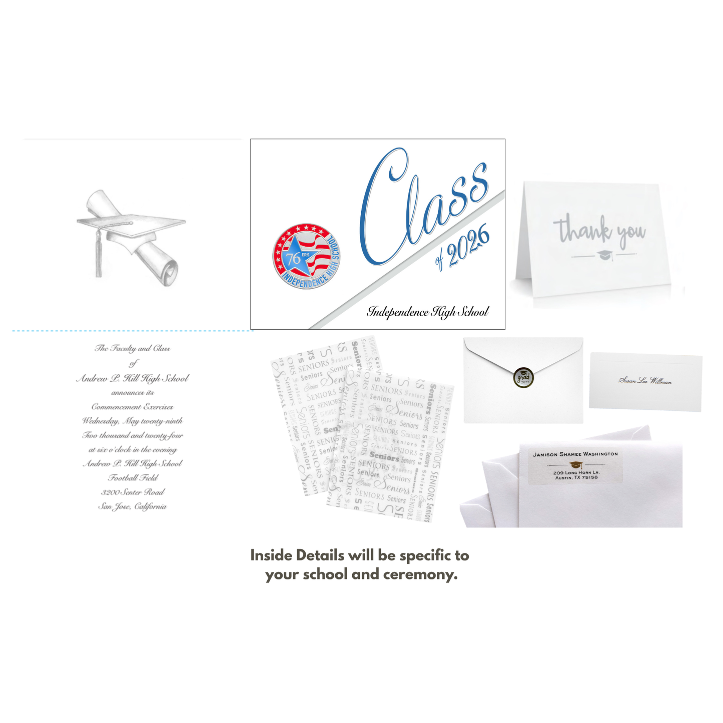 Stationery Set for 25 Recipients