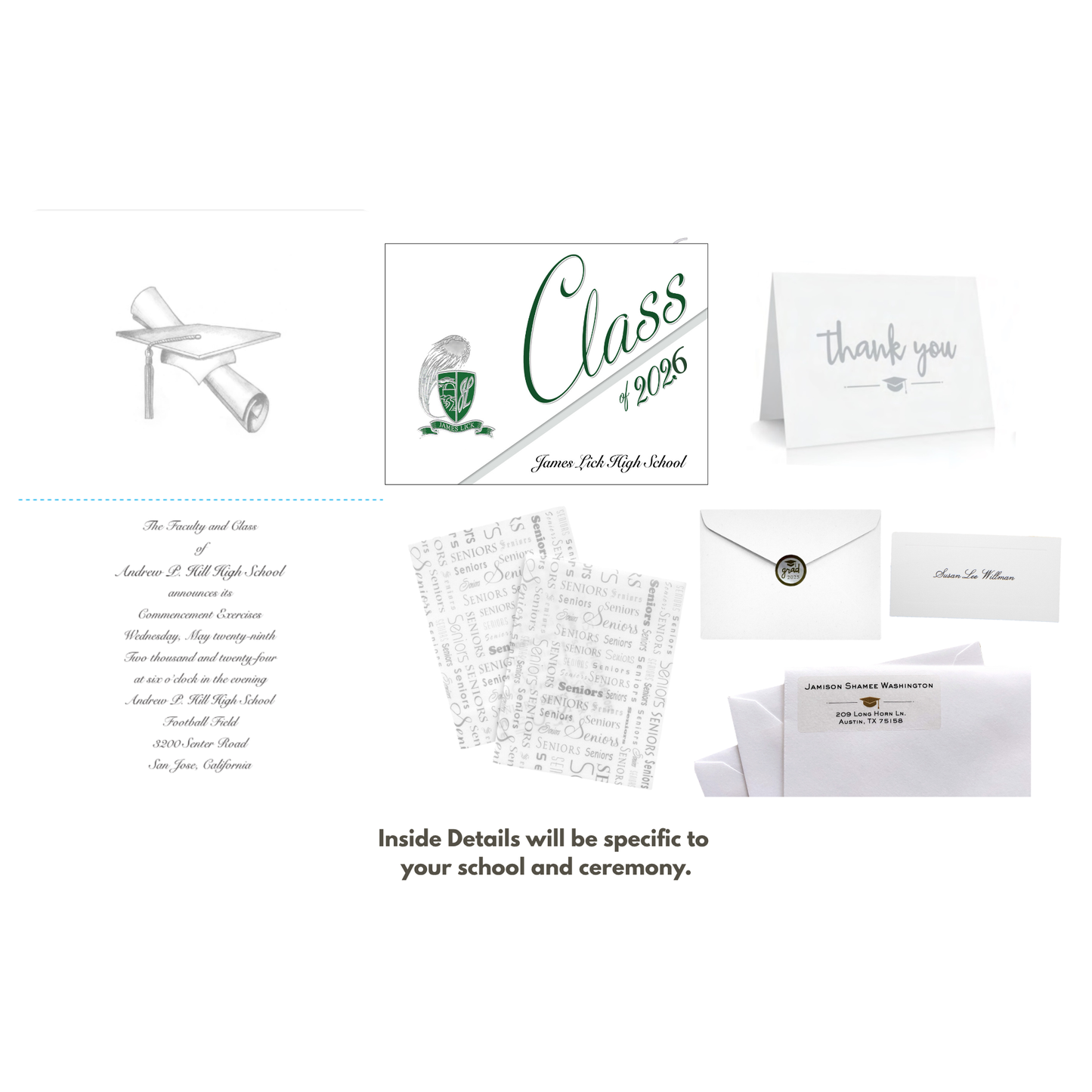 Stationery Set for 25 Recipients