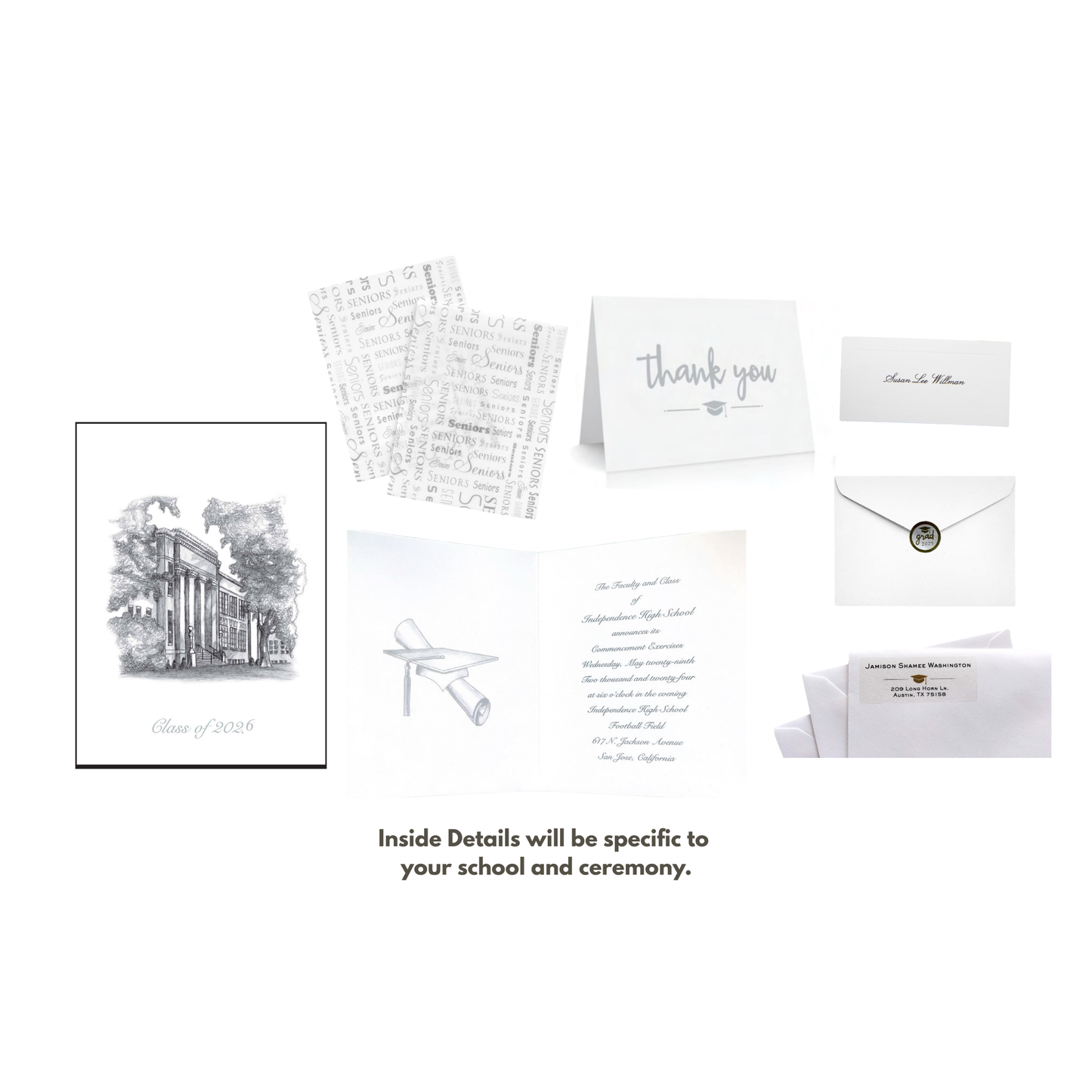 Stationery Set for 25 Recipients