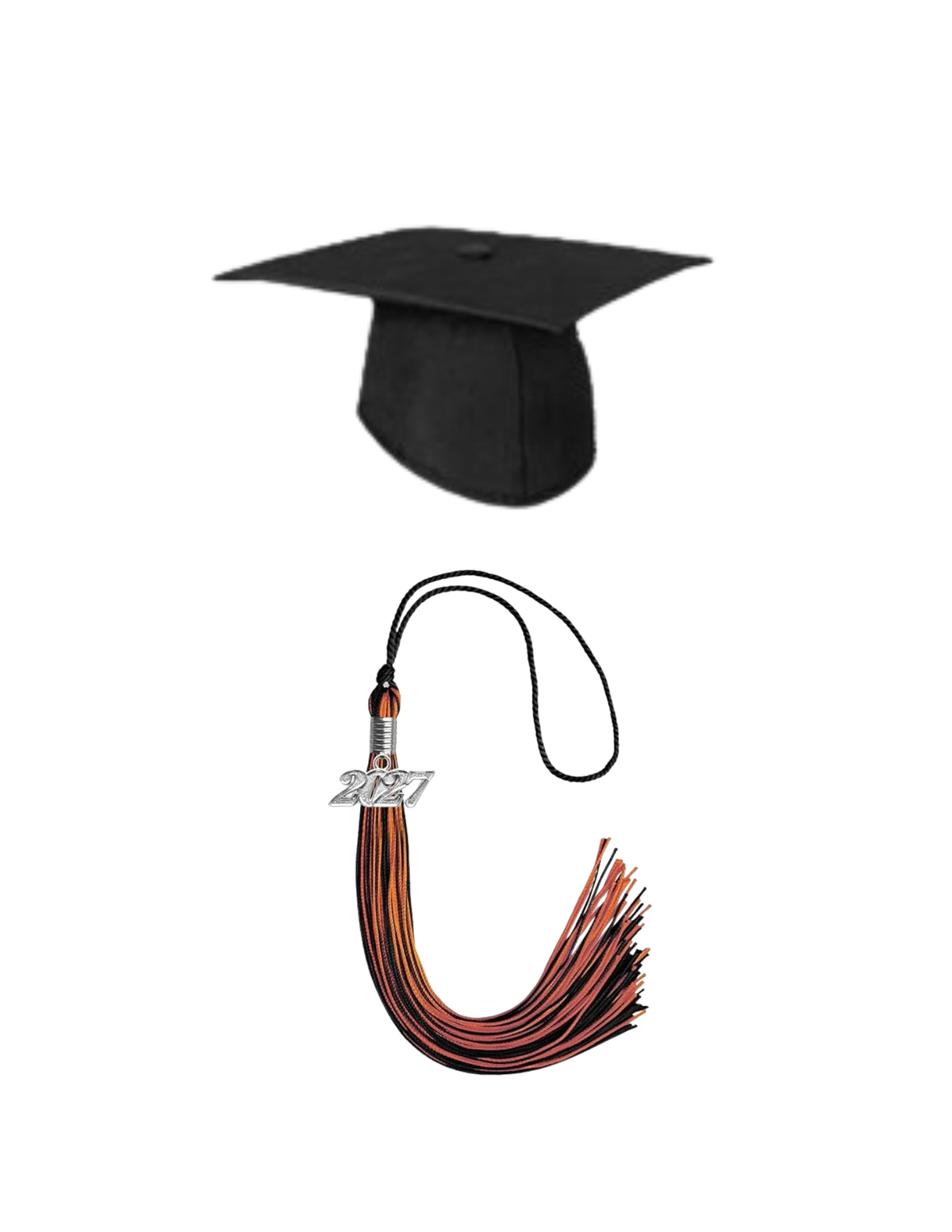Cap & Tassel only (No gown)