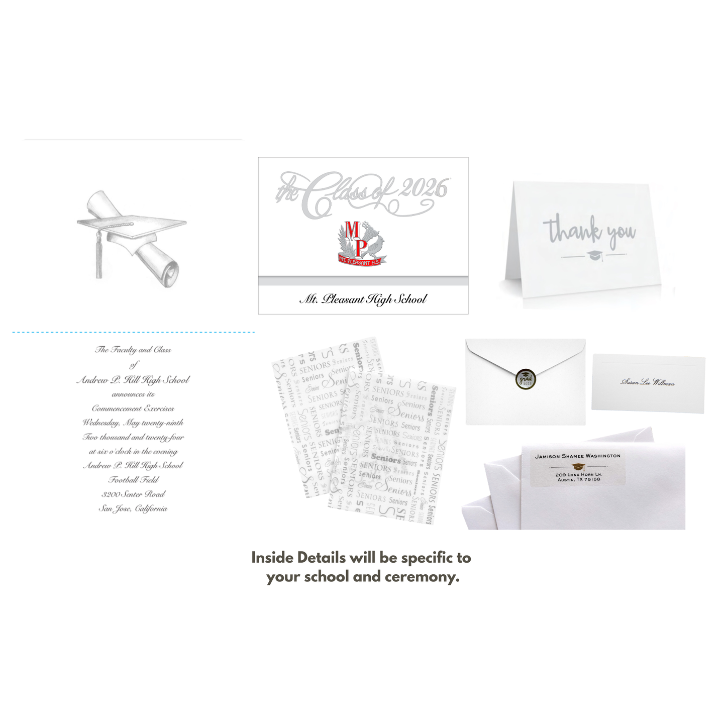 Stationery Set for 25 Recipients