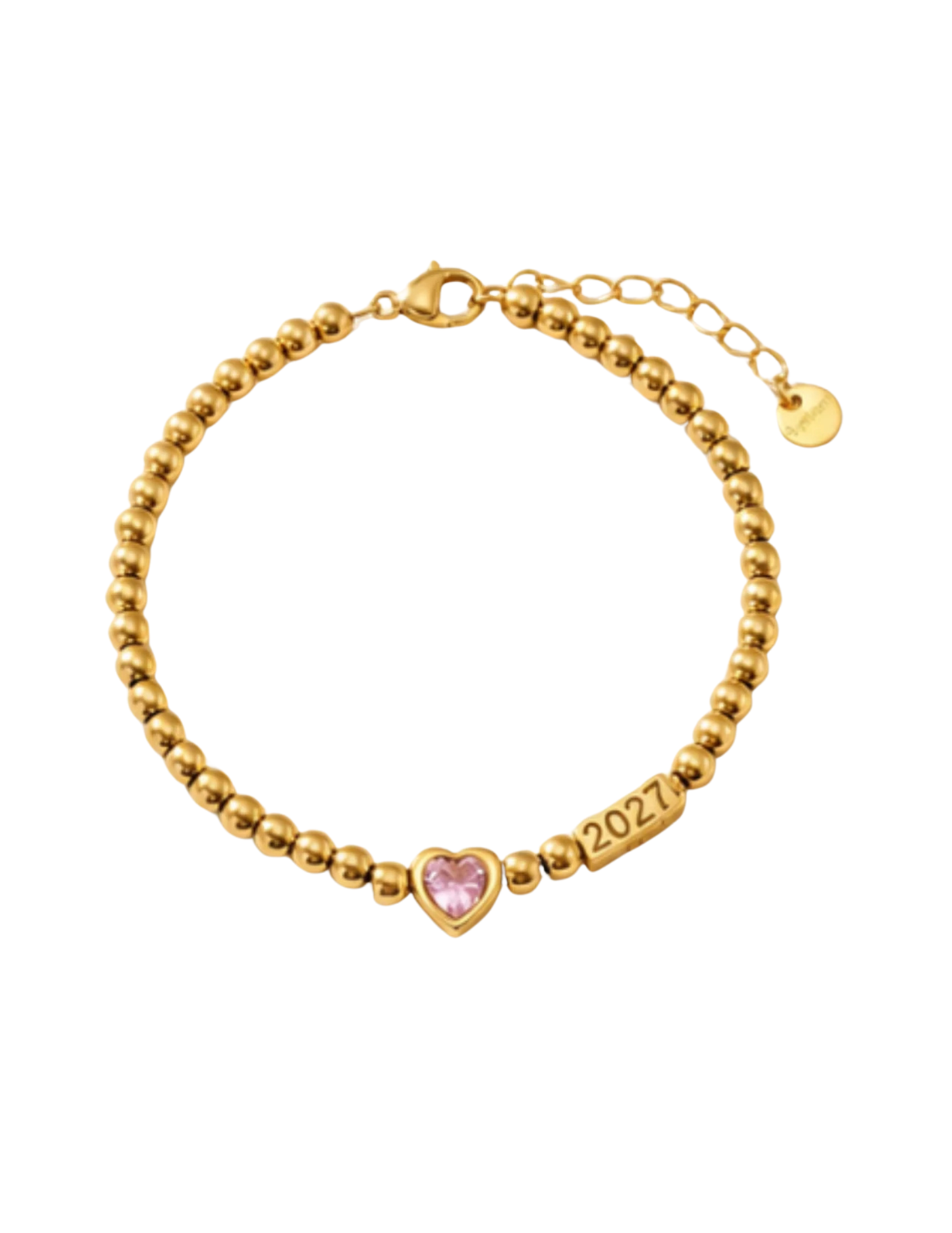 Pink Heart Bracelet