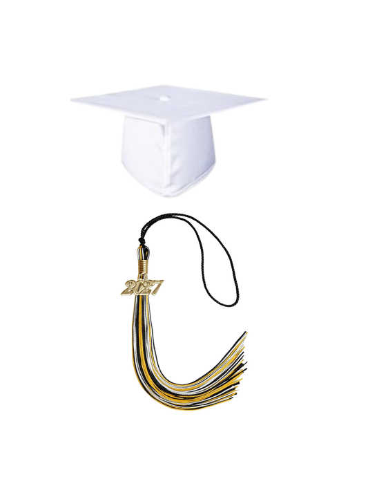 Cap & Tassel only (No gown)