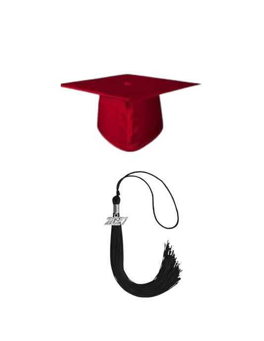 Cap & Tassel only (No gown)