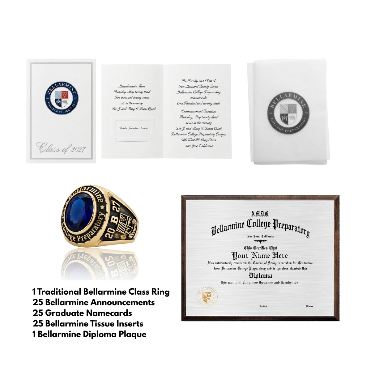 Class Ring Package: Yellow Gold 10k Ring