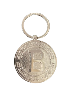 Bellarmine Logo Double-Sided Key Ring