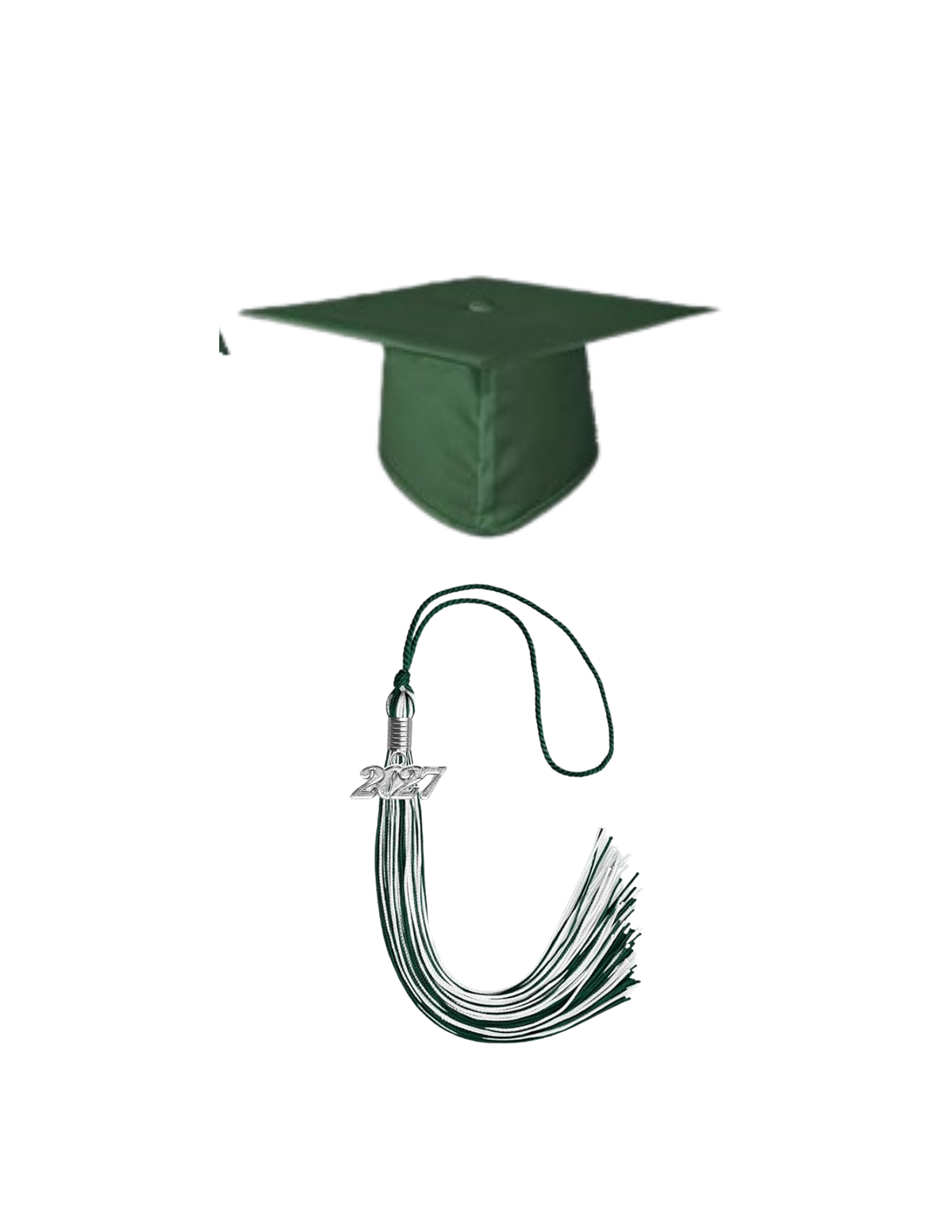 Cap & Tassel only (No gown)