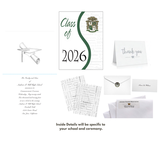 Stationery Set for 25 Recipients