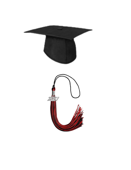 Cap & Tassel only (No gown)
