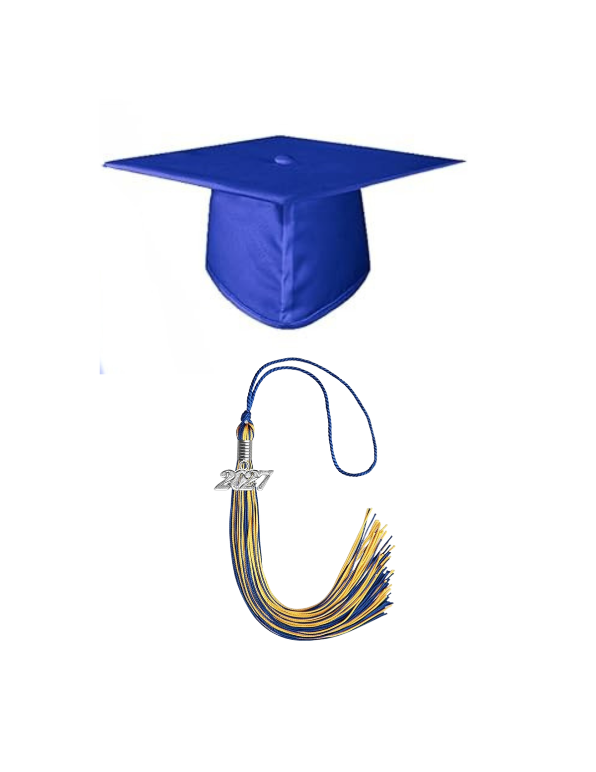 Cap & Tassel only (No gown)