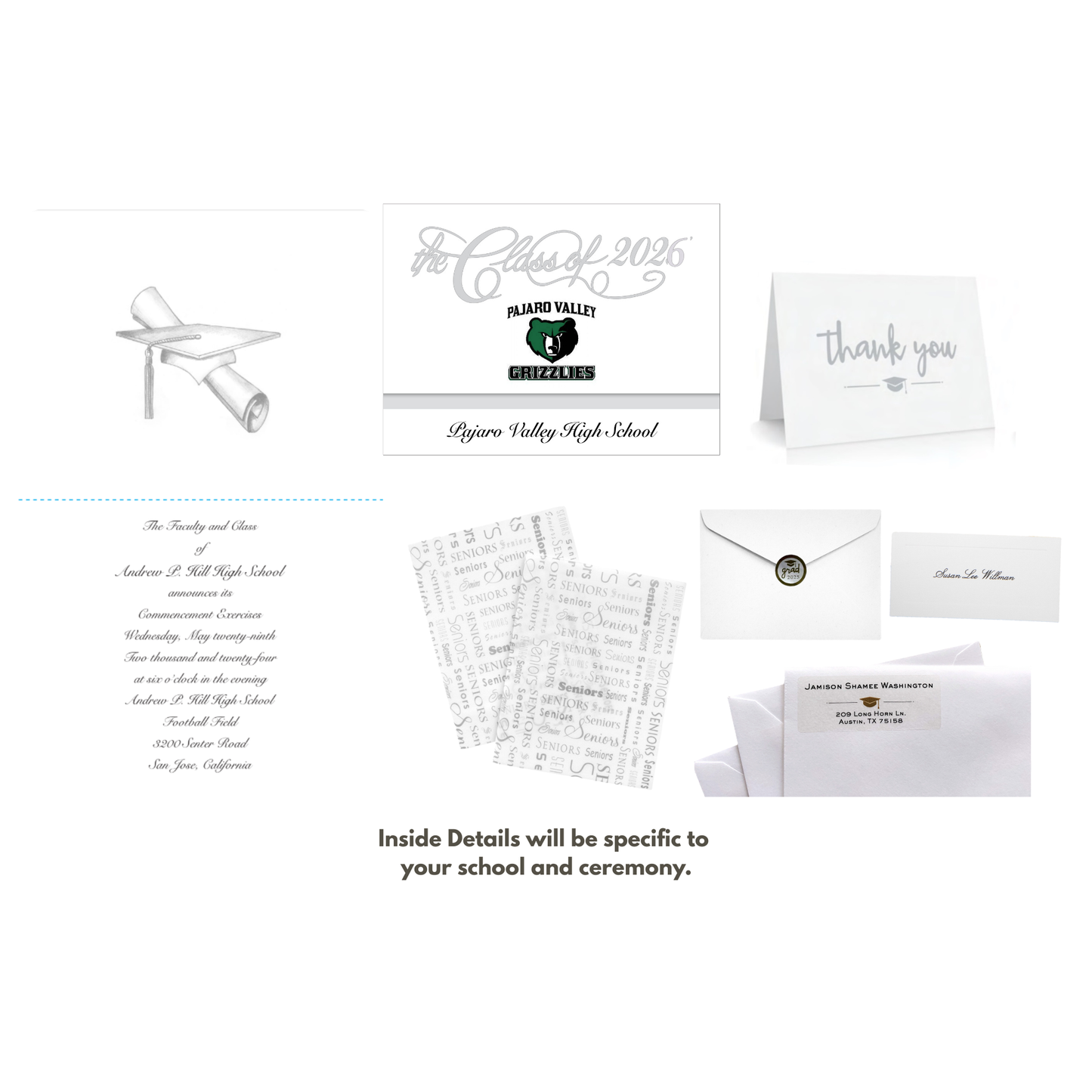 Stationery Set for 25 Recipients