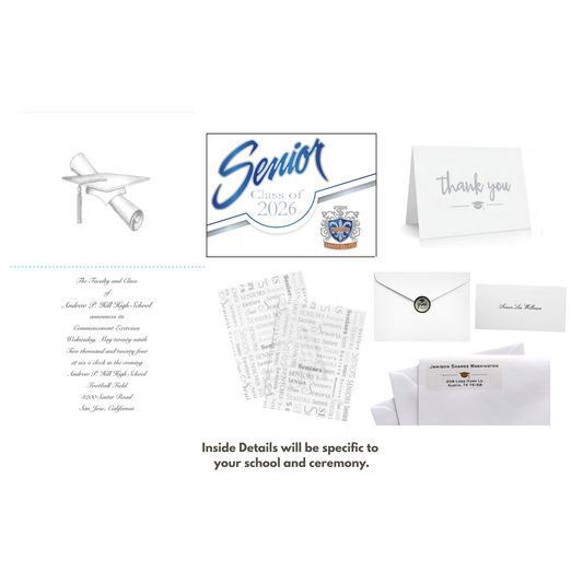 Stationery Set for 25 Recipients