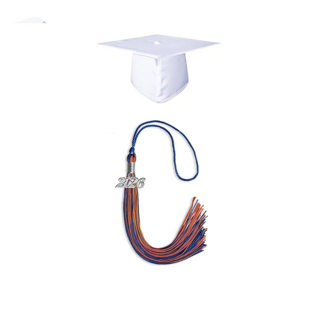 Cap & Tassel only (No gown)