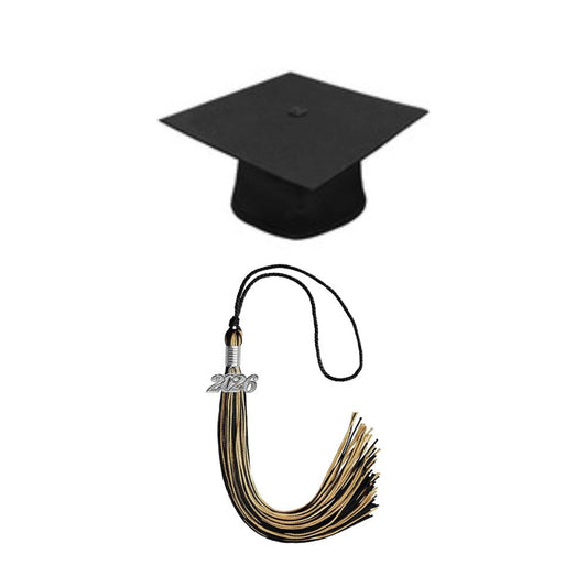 Cap & Tassel only (No gown)