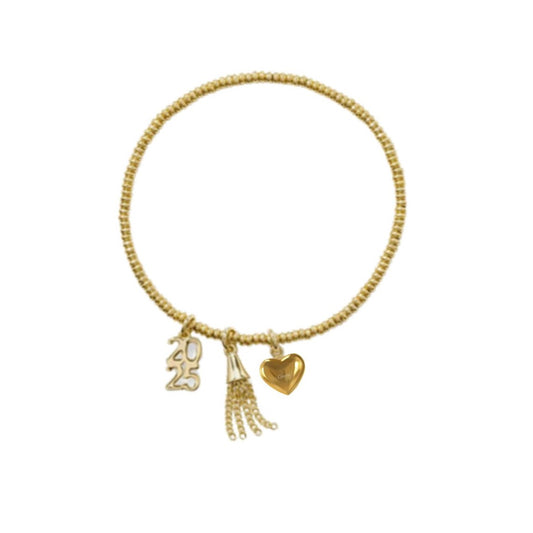 Grad Charm Bracelet