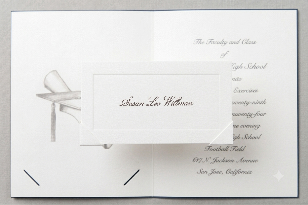 Graduate Namecards (25)